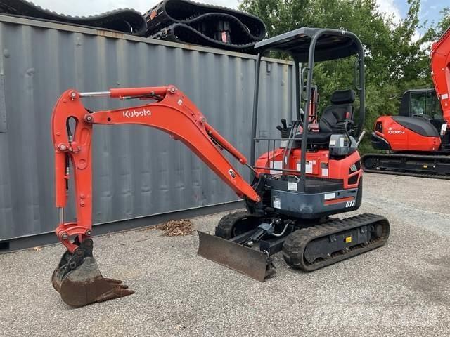 Kubota U17VR1 Vikšriniai ekskavatoriai