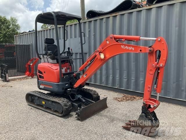 Kubota U17VR1 Vikšriniai ekskavatoriai
