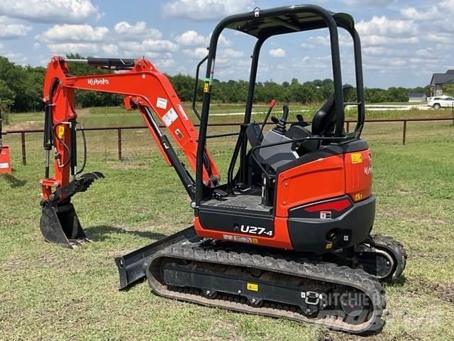 Kubota U27-4R1 Vikšriniai ekskavatoriai