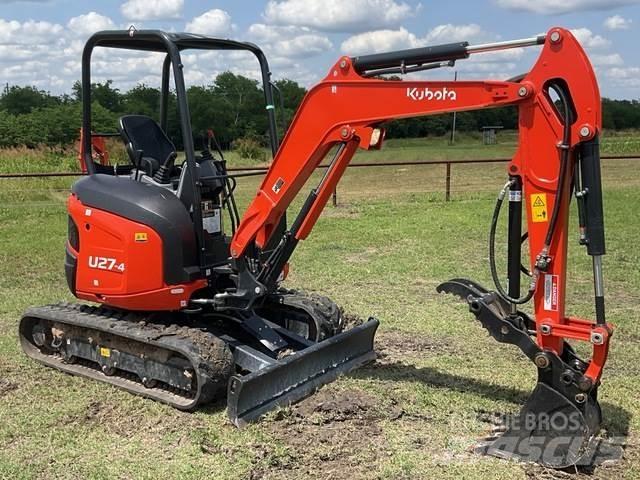 Kubota U27-4R1 Vikšriniai ekskavatoriai