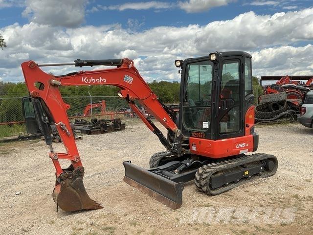 Kubota U35-4 Vikšriniai ekskavatoriai