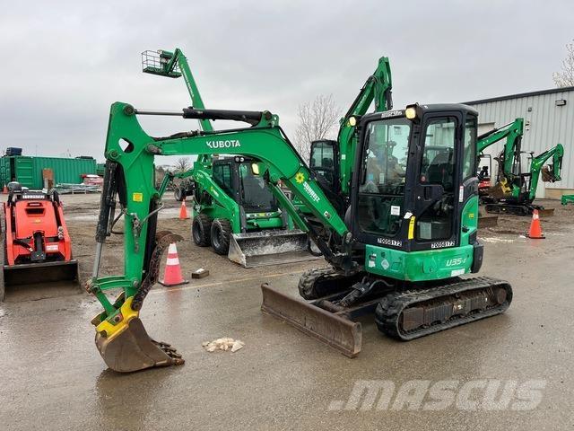 Kubota U35-4 Vikšriniai ekskavatoriai