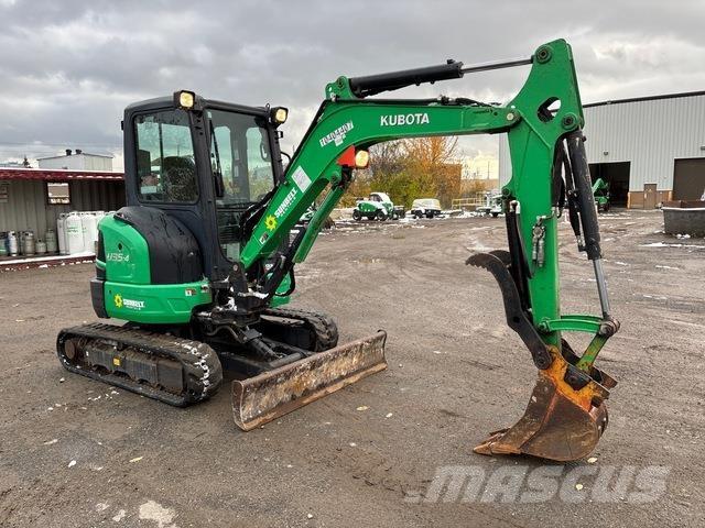 Kubota U35-4 Vikšriniai ekskavatoriai