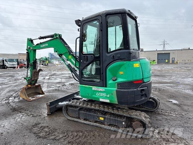 Kubota U35-4 Vikšriniai ekskavatoriai