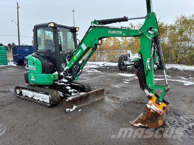 Kubota U35-4 Vikšriniai ekskavatoriai