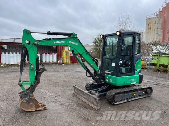 Kubota U35-4 Vikšriniai ekskavatoriai