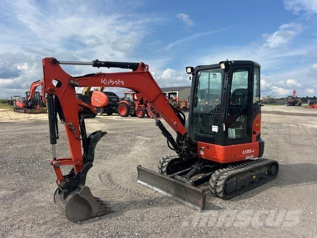 Kubota U35-4R3 Vikšriniai ekskavatoriai