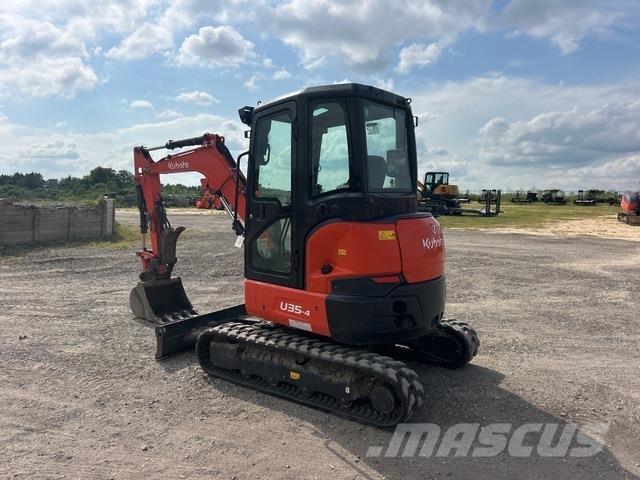 Kubota U35-4R3 Vikšriniai ekskavatoriai