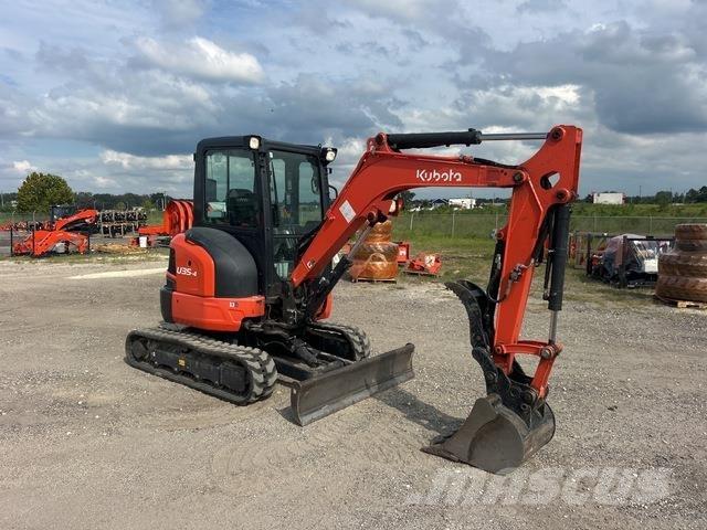 Kubota U35-4R3 Vikšriniai ekskavatoriai