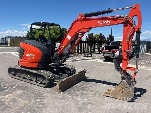 Kubota U55-5R1 Vikšriniai ekskavatoriai