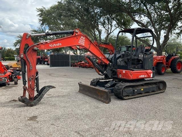 Kubota U55-5R1 Vikšriniai ekskavatoriai