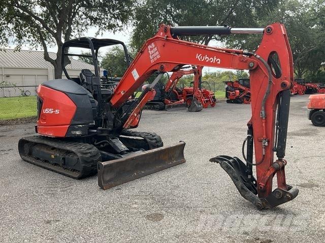 Kubota U55-5R1 Vikšriniai ekskavatoriai