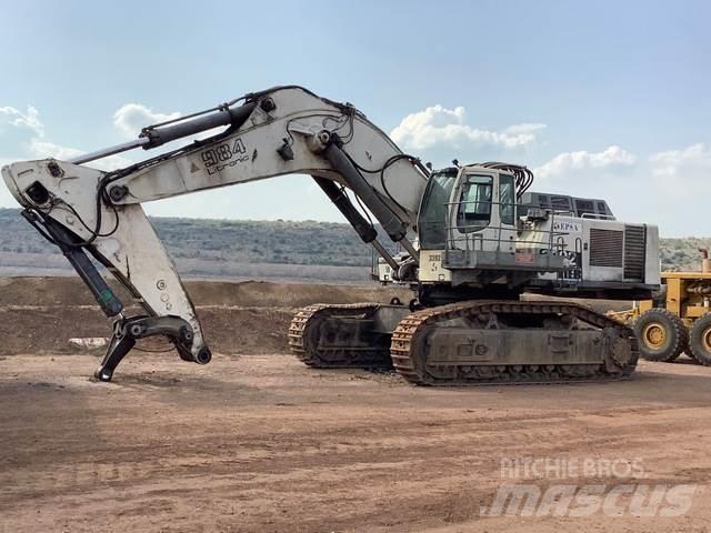 Liebherr 984C Vikšriniai ekskavatoriai