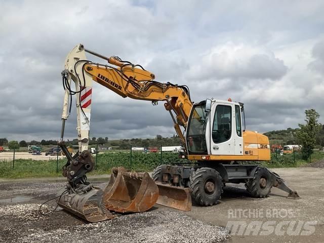Liebherr A314 Ratiniai ekskavatoriai