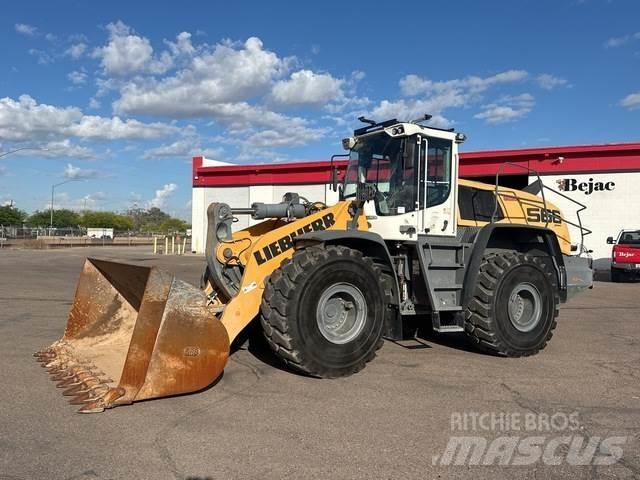 Liebherr L566 Naudoti ratiniai krautuvai