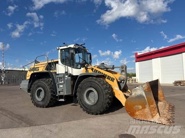 Liebherr L566 Naudoti ratiniai krautuvai