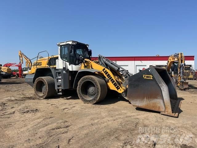 Liebherr L566 Naudoti ratiniai krautuvai