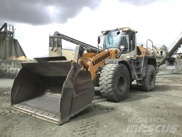 Liebherr L580 Naudoti ratiniai krautuvai