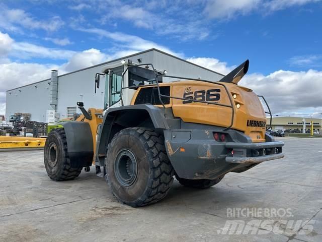 Liebherr L586 Naudoti ratiniai krautuvai