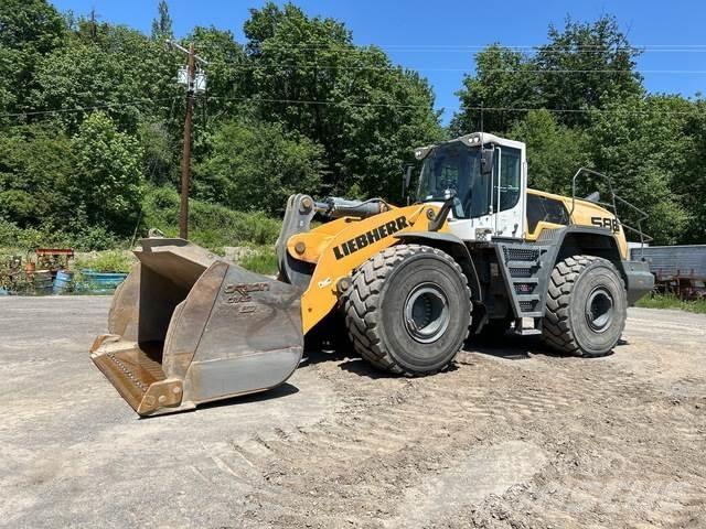 Liebherr L586 Naudoti ratiniai krautuvai