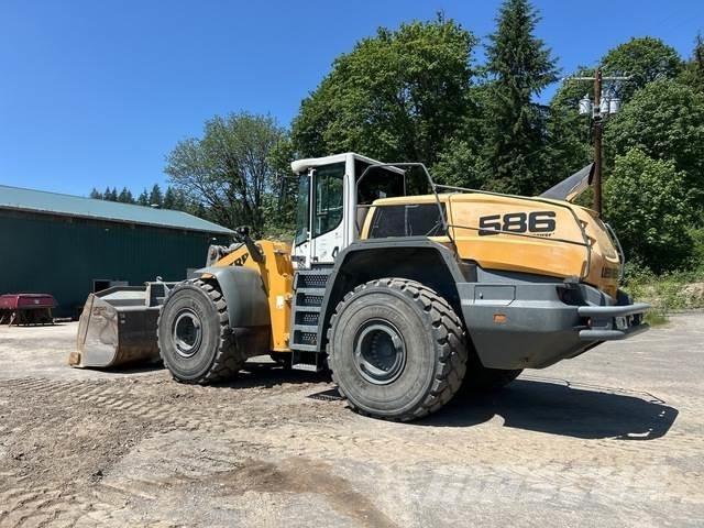 Liebherr L586 Naudoti ratiniai krautuvai