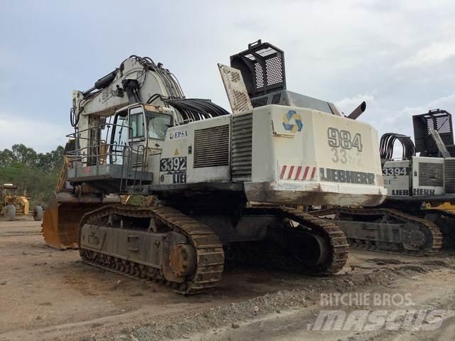 Liebherr R984C Vikšriniai ekskavatoriai