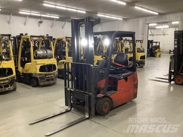 Linde E18 Elektriniai šakiniai krautuvai