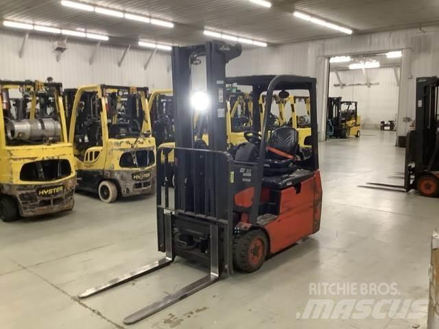 Linde E18 Elektriniai šakiniai krautuvai