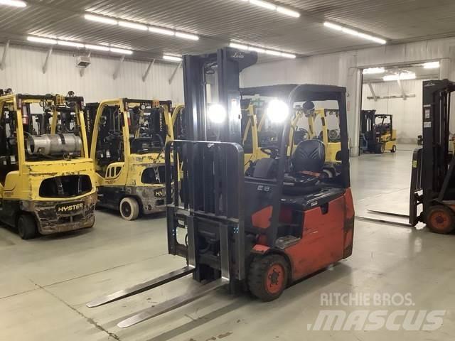 Linde E18 Elektriniai šakiniai krautuvai