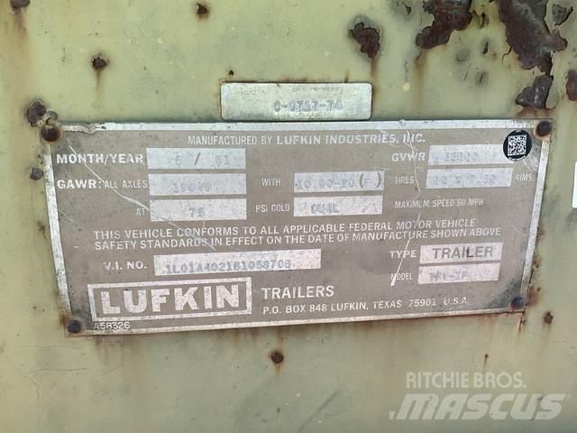 Lufkin TFV-IP Dengtos priekabos