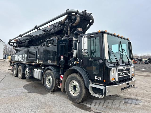 Mack TE84 Betono siurbliai