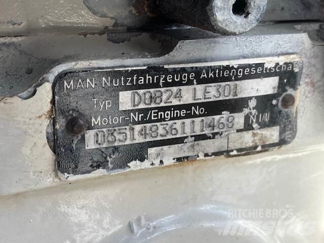 MAN D0824 Varikliai