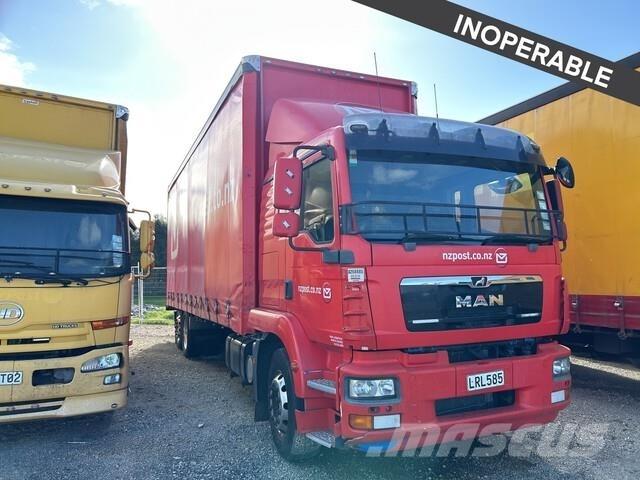 MAN TGM 18.340 Priekabos su tentu