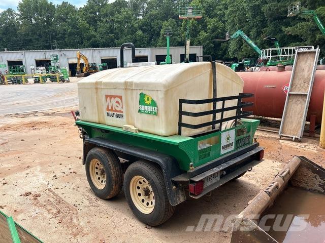 MultiQuip WT5C Cisternos - priekabos