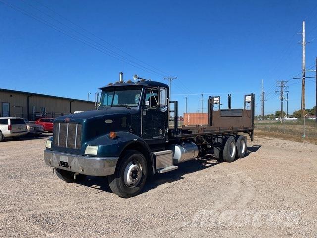 Peterbilt 330 Platformos/ Pakrovimas iš šono