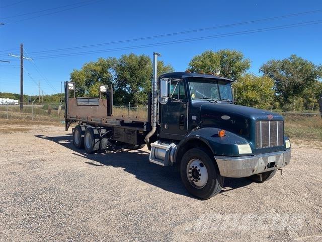 Peterbilt 330 Platformos/ Pakrovimas iš šono