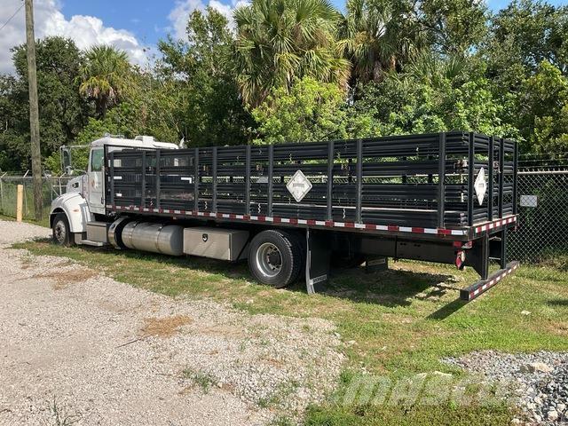 Peterbilt 337 Platformos/ Pakrovimas iš šono