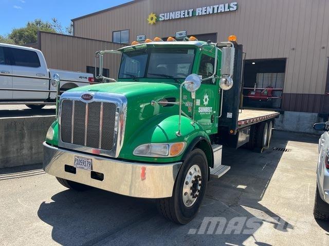 Peterbilt 348 Platformos/ Pakrovimas iš šono