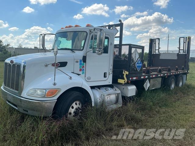 Peterbilt 348 Platformos/ Pakrovimas iš šono