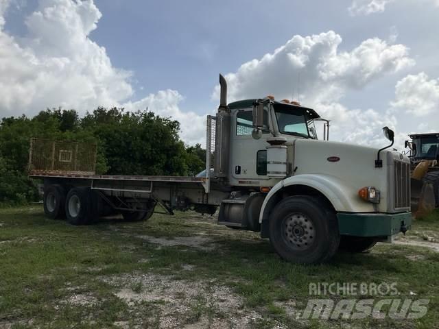 Peterbilt 357 Platformos/ Pakrovimas iš šono