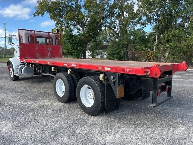 Peterbilt 367 Platformos/ Pakrovimas iš šono