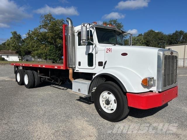 Peterbilt 367 Platformos/ Pakrovimas iš šono