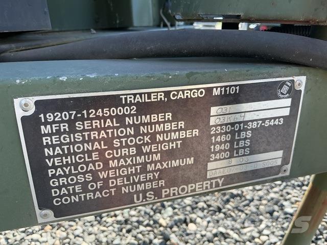  Raytheon M1101 Kitos priekabos