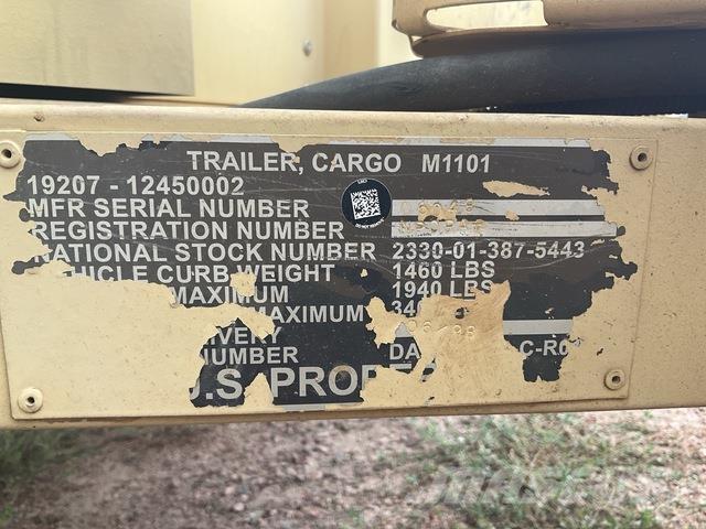  Raytheon M1101 Kitos priekabos