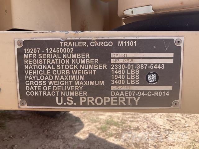  Raytheon M1101 Kitos priekabos