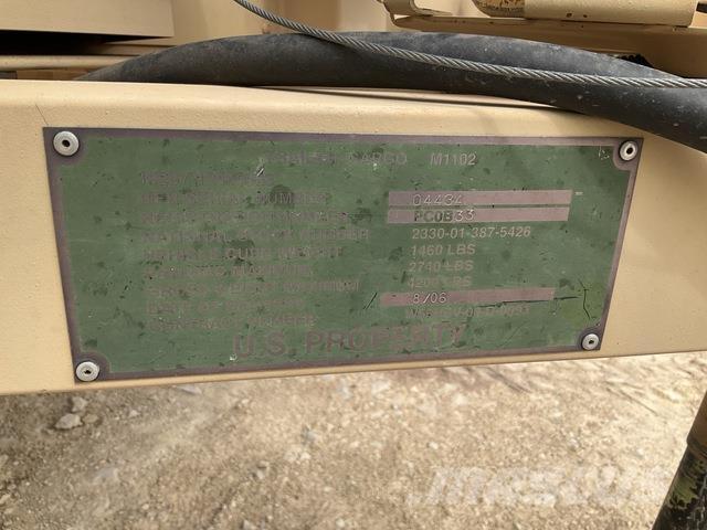  Raytheon M1102 Kitos priekabos