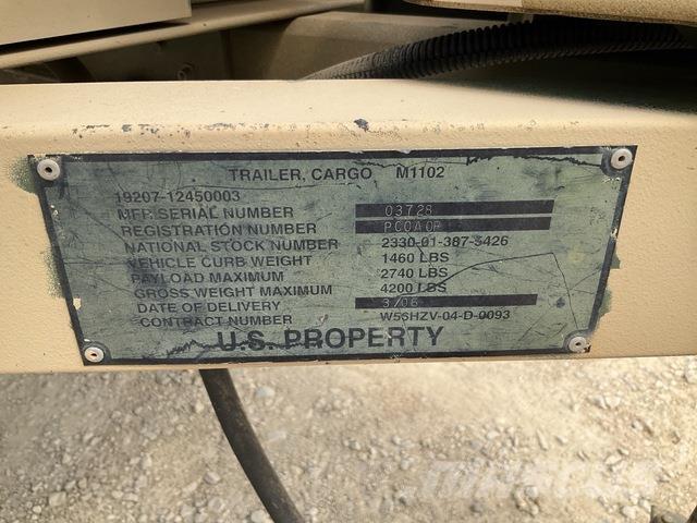  Raytheon M1102 Kitos priekabos