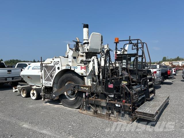 Roadtec RP-190 Asfalto klotuvai