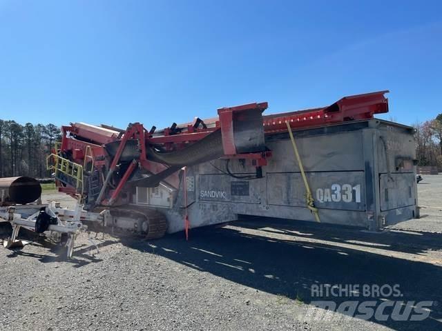 Sandvik QA331 Sietai