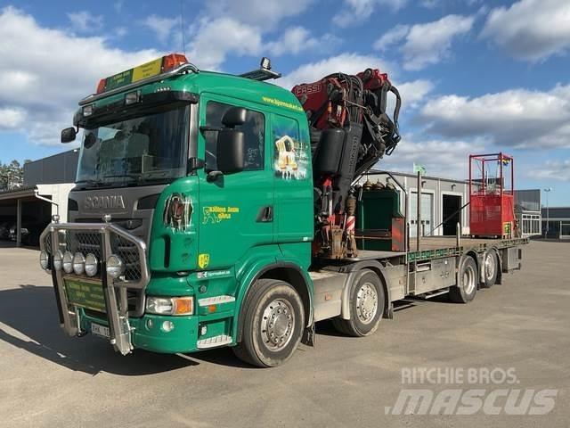 Scania R440LB Automobiliniai kranai